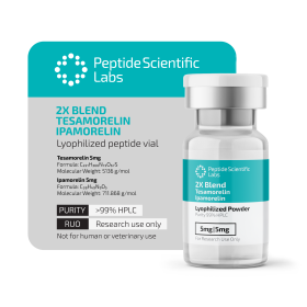 Tesamorelin/Ipamorelin Blend 5mg/5mg Peptides