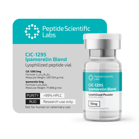 CJC-1295/Ipamorelin 10mg Peptides - Thumbnail 1