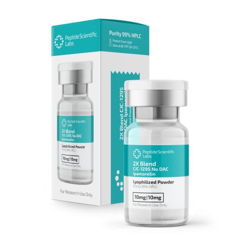 CJC-1295 w/o DAC 10mg + Ipamorelin 10mg Peptides - Thumbnail 3