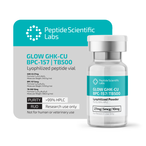 Glow-70 Blend 27mg/5mcg/10mg Peptides - Thumbnail 2