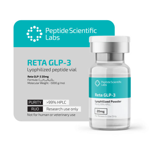 GLP-3 RT 20mg Peptides - Thumbnail 2