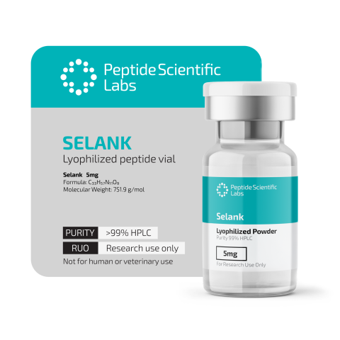 Selank 5mg Peptides - Thumbnail 1