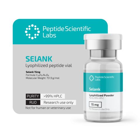 Selank 15mg Peptides - Thumbnail 1