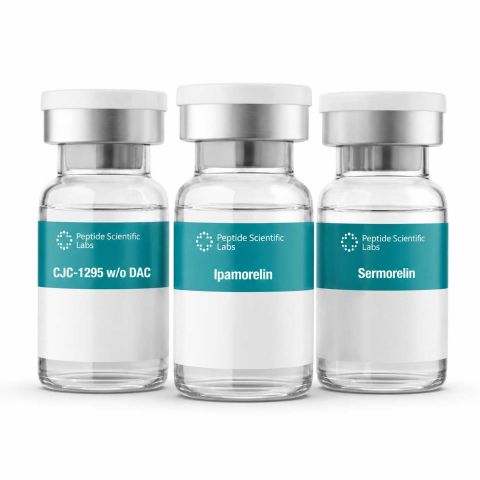 CJC-1295 w/o DAC + Ipamorelin + Sermorelin Research Kit — GH Secretagogue Peptides - Thumbnail